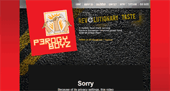 Desktop Screenshot of perogyboyz.com